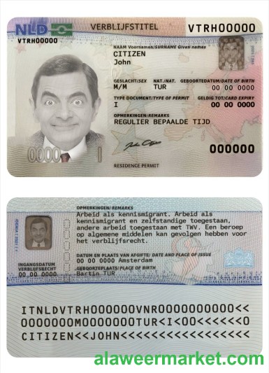 Netherland Residence card